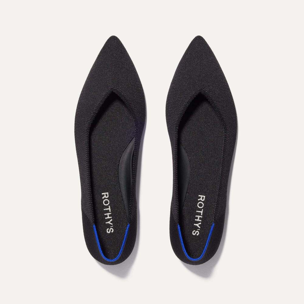 Rothy's The Point II - Black Size 7.5